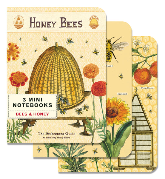 Bees & Honey Mini Notebook Set