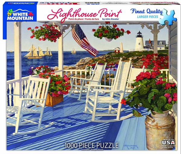 Lighthouse Point Jigsaw Puzzle (1000 piece)
