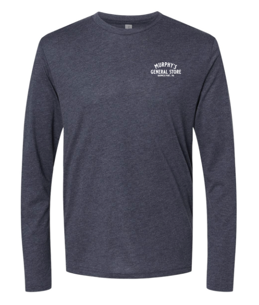 (NEW) Long Sleeve Murphy's General Store - Navy Shirt (unisex)